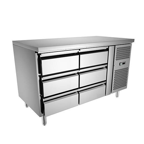 Horizontal Refrigerator Bakery Electric Chiller Commercial Cooler